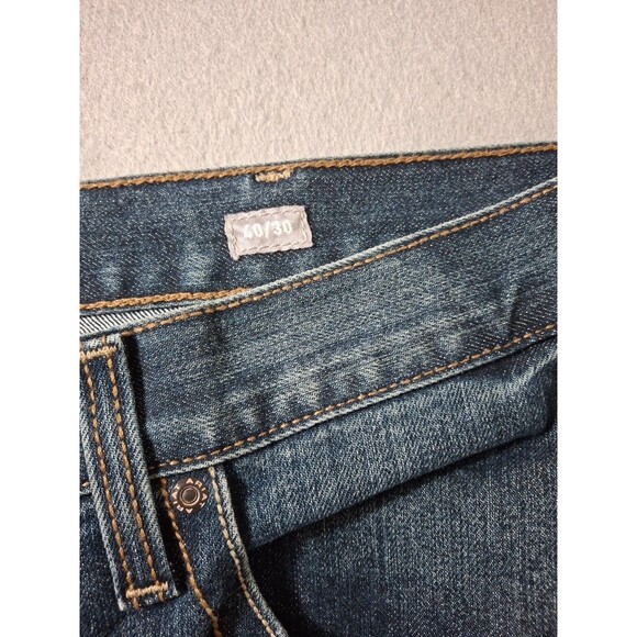 Ariat Rebar M5 Jeans Men 40x30 Blue Dark Wash Denim Western Cowboy Straight EUC - Picture 7 of 12